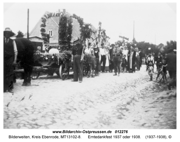 Bilderweiten, Erntedankfest 1937 oder 1938