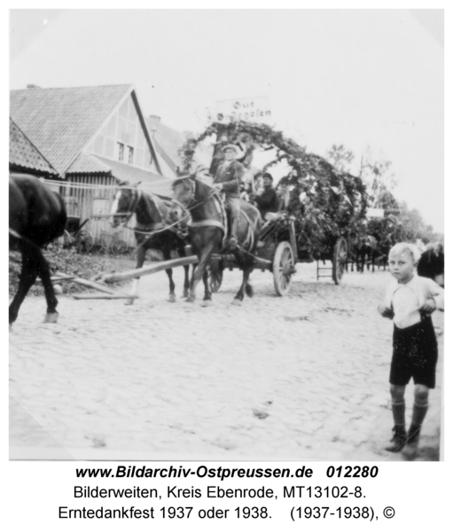 Bilderweiten, Erntedankfest 1937 oder 1938