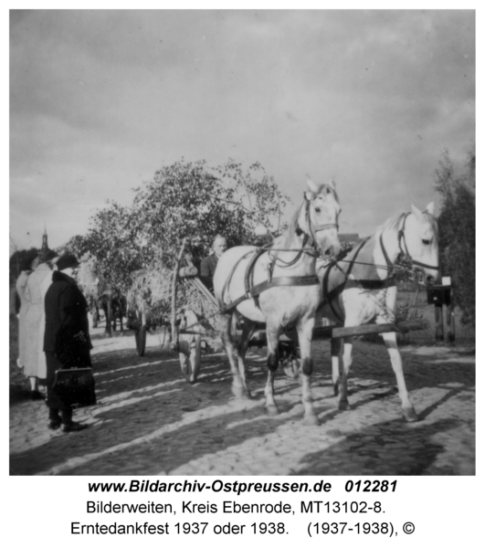 Bilderweiten, Erntedankfest 1937 oder 1938