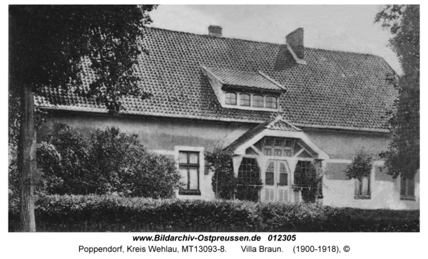 Poppendorf, Villa Braun