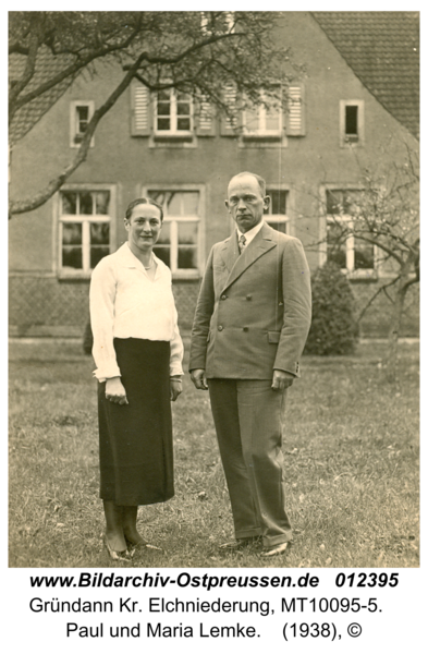 Gründann, Paul und Maria Lemke