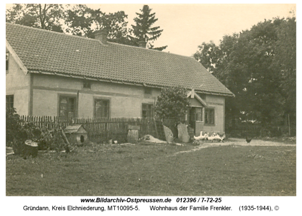 Gründann, Wohnhaus der Familie Frenkler