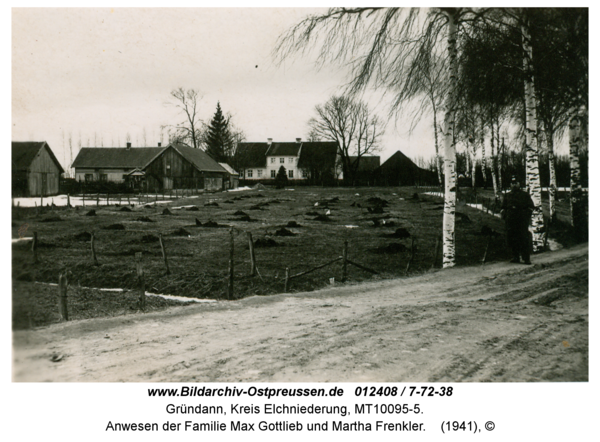 Gründann, Anwesen der Familie Max Gottlieb und Martha Frenkler