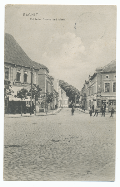 Ragnit, Markt mit Polnischer Straße