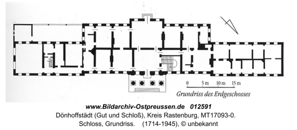 Dönhofstädt, Schloss, Grundriss