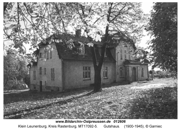 Klein Leunenburg, Gutshaus