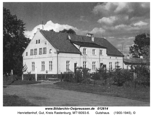 Henriettenhof, Gutshaus