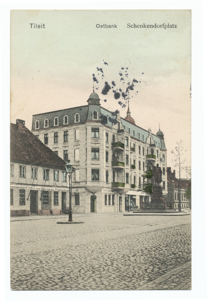 Tilsit, Schenkendorfplatz, Ostseite