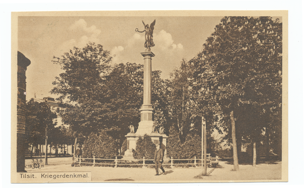 Tilsit, Kapellenweg, Kriegerdenkmal 1870-71