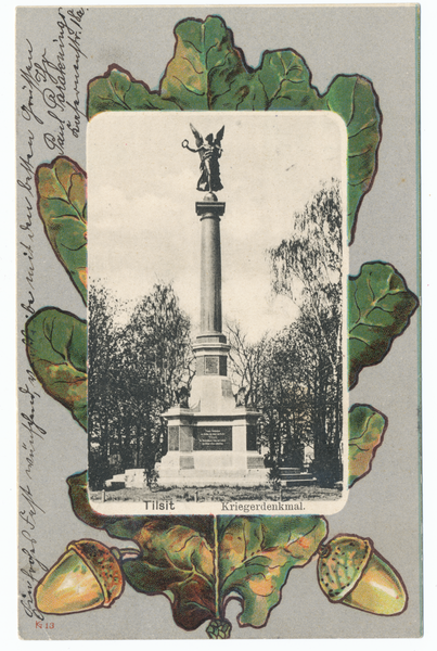 Tilsit, Kapellenweg, Kriegerdenkmal 1870-71