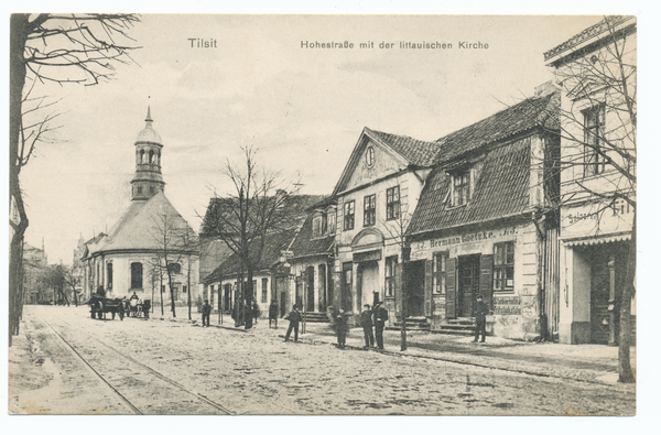 Tilsit, Christuskirche (Landkirche, Litauische Kirche), Blick von Osten