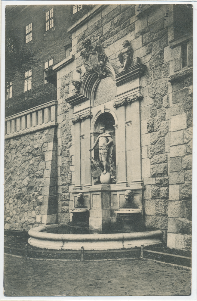 Königsberg (Pr.), Denkmal Friedrich Wilhelm I an der Schlossterrasse