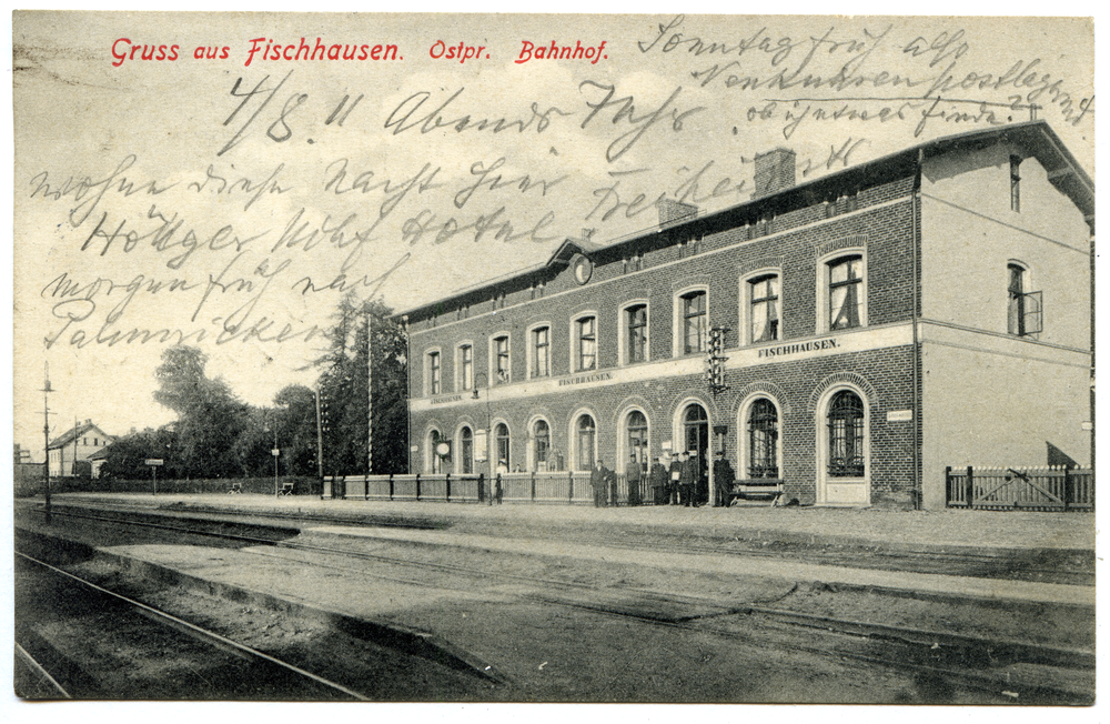 Fischhausen, Bahnhof, Bahnsteigseite