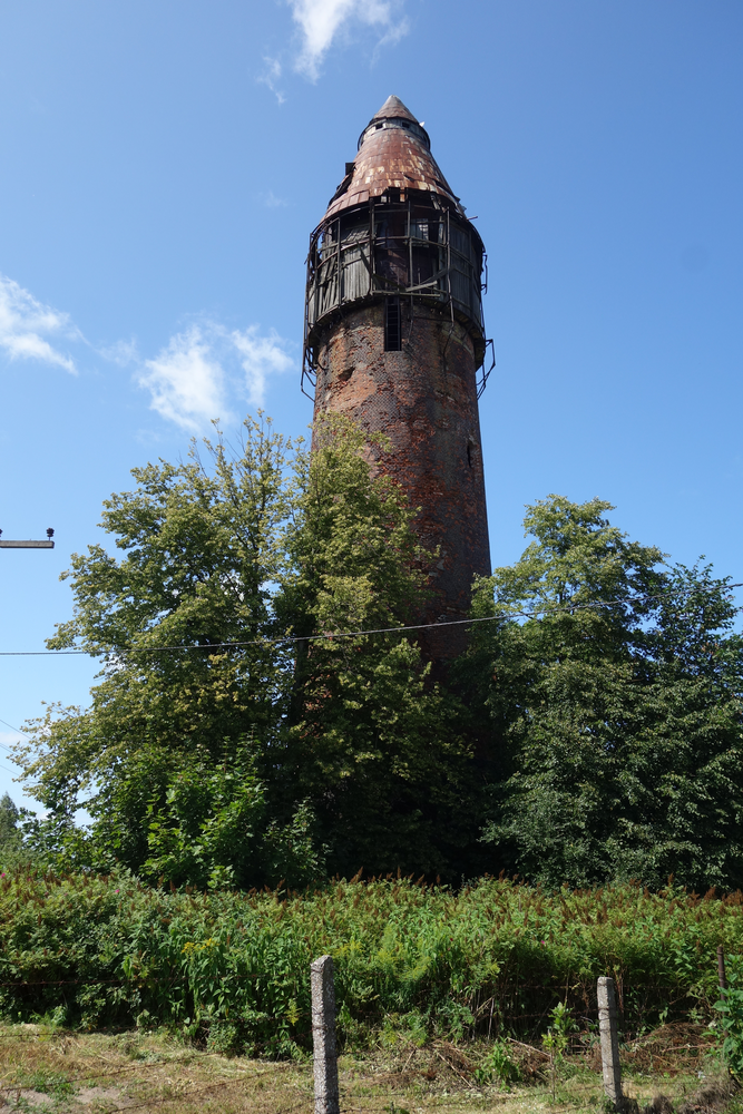 Zinten (Корнево), Blick zum Wasserturm