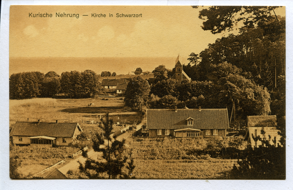 Schwarzort, Blick zur Kirche