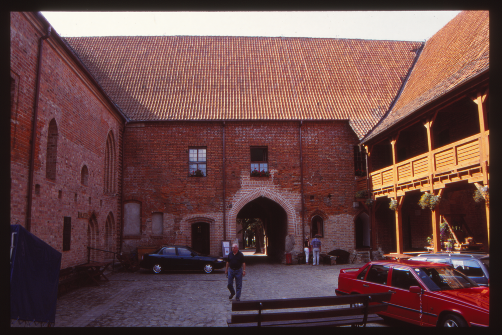Osterode (Ostpr.) (Ostróda), Schloss, Schlosshof