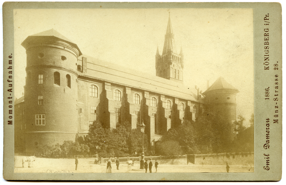 Königsberg (Pr.), Schloss, Westseite, Aufnahme des Ateliers Emil Damerau