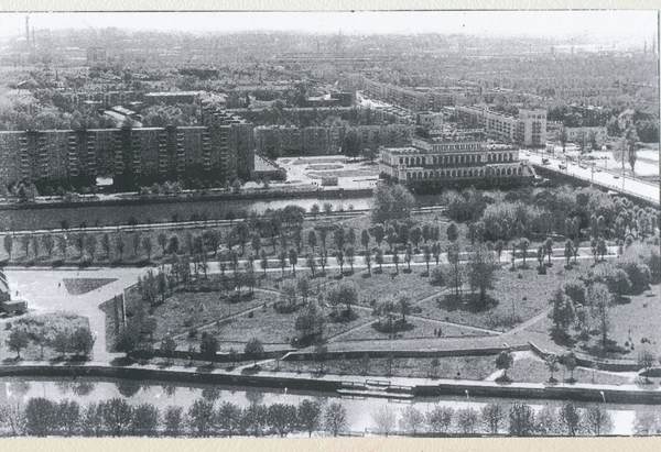 Königsberg (Pr.) (Калининград), Blick vom Haus der Räte auf den Kneiphof, die Vorstadt und die Börse