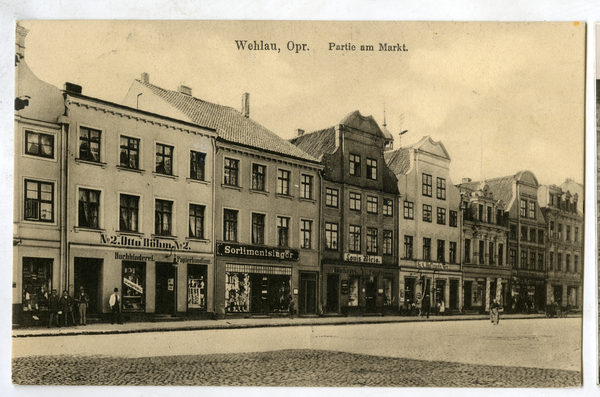 Wehlau, Partie am Markt