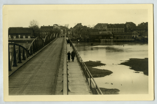 Wehlau, Neue (Lange) Brücke über den Pregel