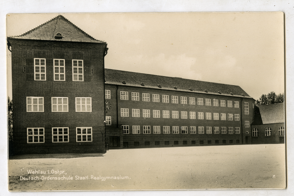 Wehlau, Deutsche Ordensschule, Staatliches Realgymnasium
