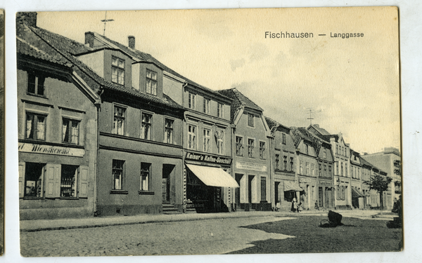 Fischhausen, Geschäfte in der Langgasse