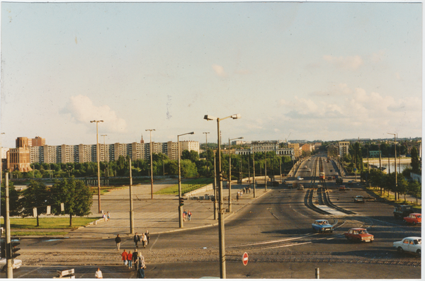 Königsberg (Pr.) (Калининград), Nord-Südachse, Blick vom Hotel Kaliningrad