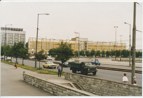 Königsberg (Pr.) (Калининград), Ehemaliger Gesekusplatz mit Teilansicht des Hotels "Kaliningrad"