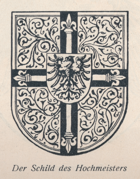 Ostpreußen, Deutscher Orden, Schild des Hochmeisters