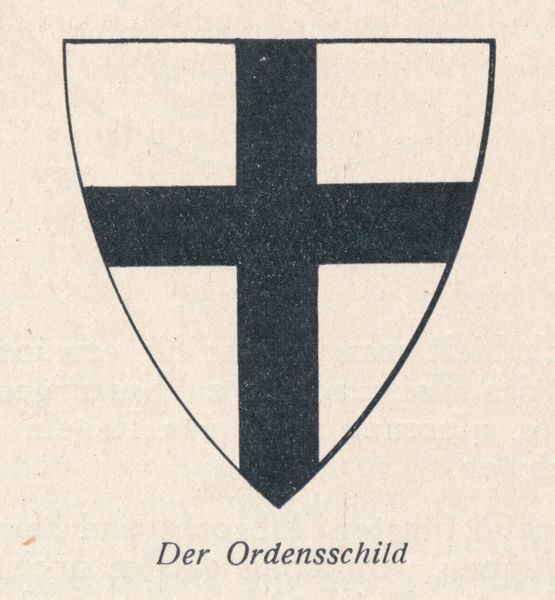Ostpreußen, Der Deutsche Orden, Ordensschild