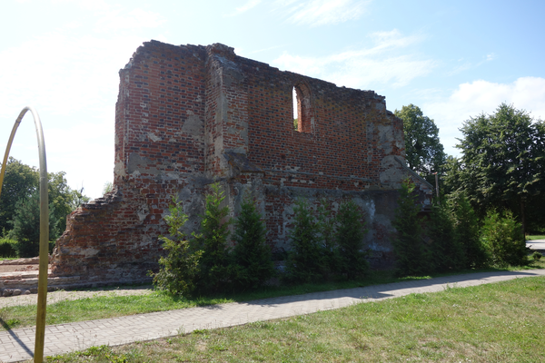 Heilsberg (Lidzbark Warmiński), Kath. Kirche, Rest der Ruine