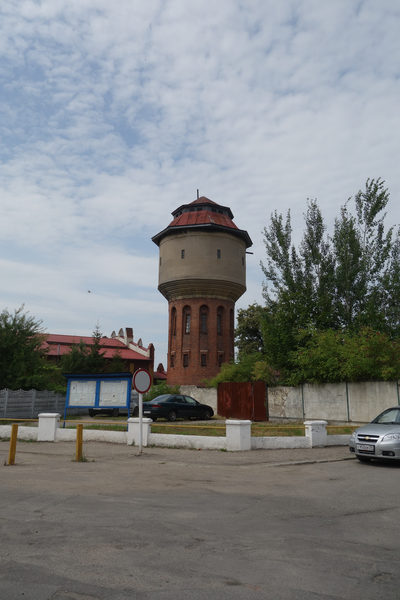 Insterburg (Черняховск), Wasserturm des Bahnhofs