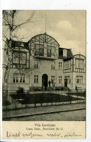 Cranz, Villa Kornblume, Heinrichstraße 12