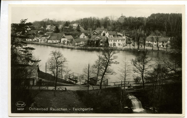 Rauschen Kr. Samland,  Teichpartie