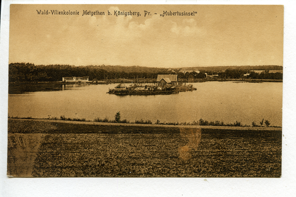Metgethen, Wald-Villenkolonie, "Hubertusinsel"