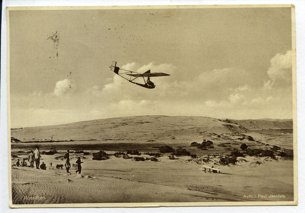 Rossitten Kr. Samland, Segelfliegerschule, Übungsflug