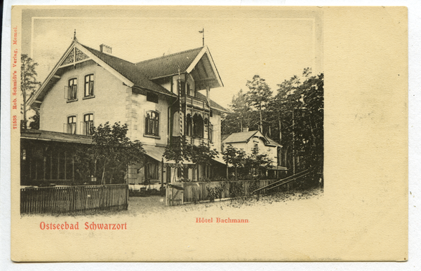 Schwarzort, Hotel Bachmann