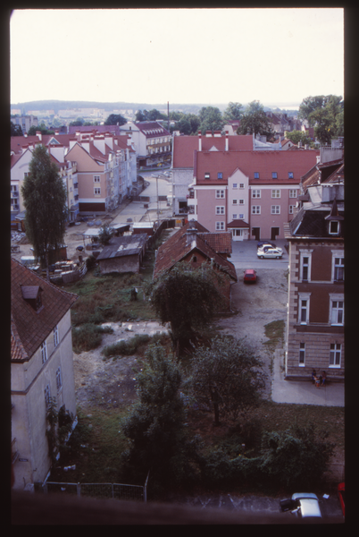 Osterode (Ostpr.) (Ostróda), Evangelische Kirche, Blick vom Kirchturm