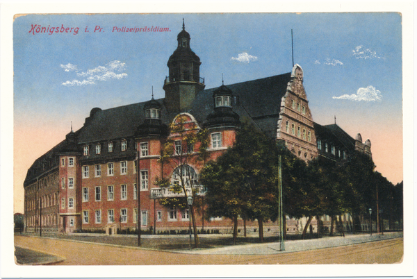 Königsberg (Pr.),  Polizeipräsidium