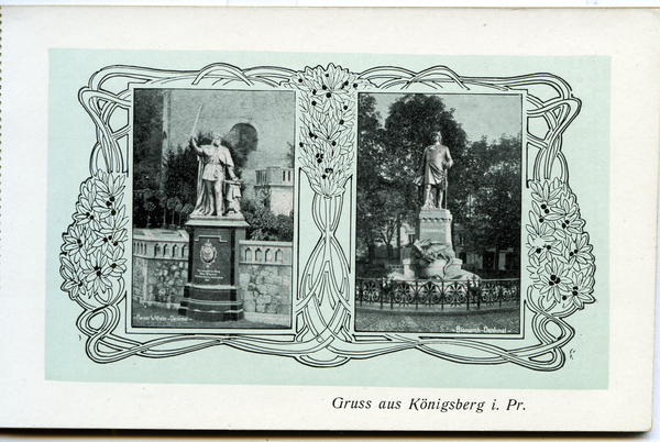 Königsberg (Pr.), Kaiser Wilhelm- und Bismarck-Denkmal