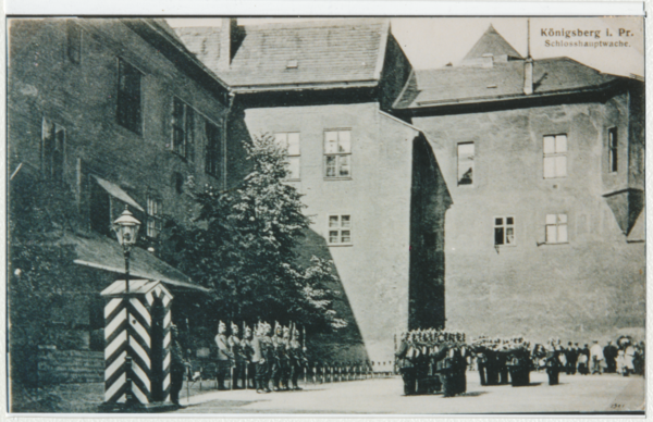 Königsberg (Pr.), Schloss-Hauptwache, Wachablösung