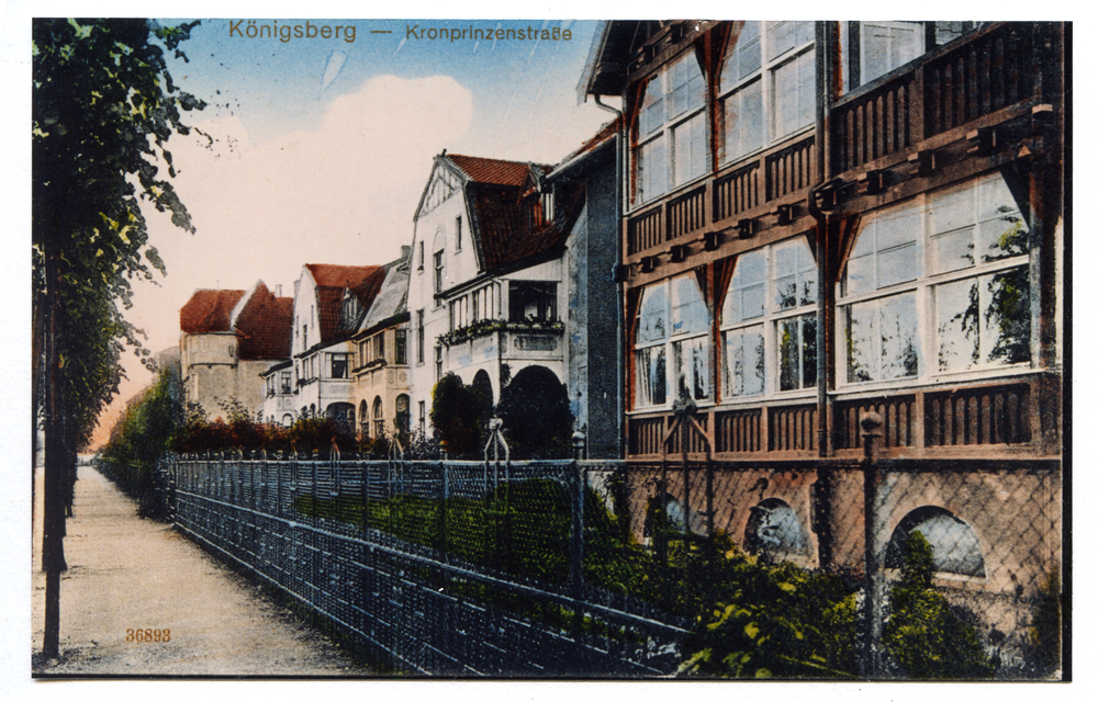 Königsberg (Pr.), Kronprinzenstraße von der Lawsker Alle zum Hammerweg