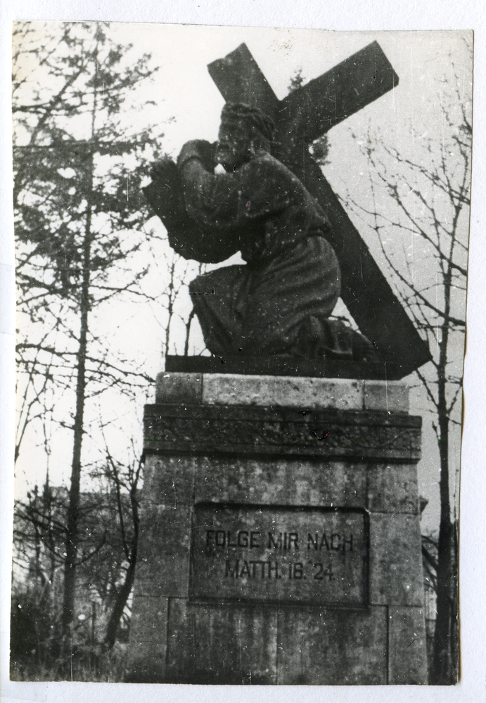 Königsberg (Pr.) (Калининград), "Unter dem Kreuz zusammenbrechender Christus" ...