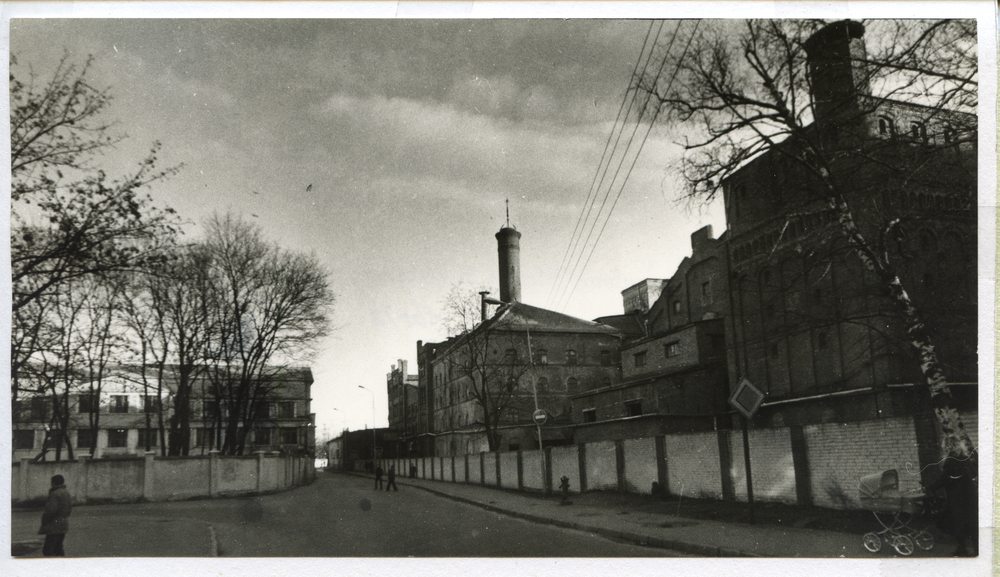 Königsberg (Pr.) (Калининград), Ponarth, Brauerei, Sudhaus in der Mitte in der ehem. Speichersdorfer Straße