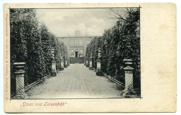 Königsberg (Pr.), Blick zur Villa "Luisenhöh"