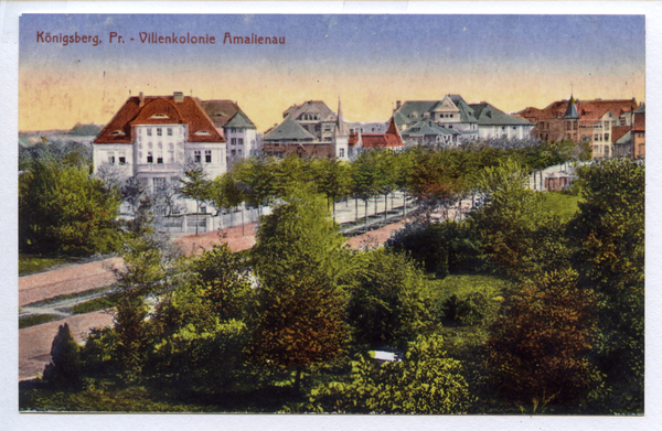 Königsberg (Pr.), Blick über die Körteallee