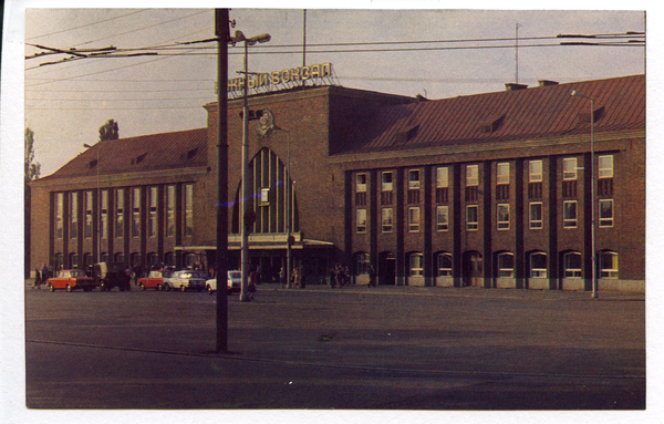 Königsberg (Pr.), Hauptbahnhof, Empfangsgebäude