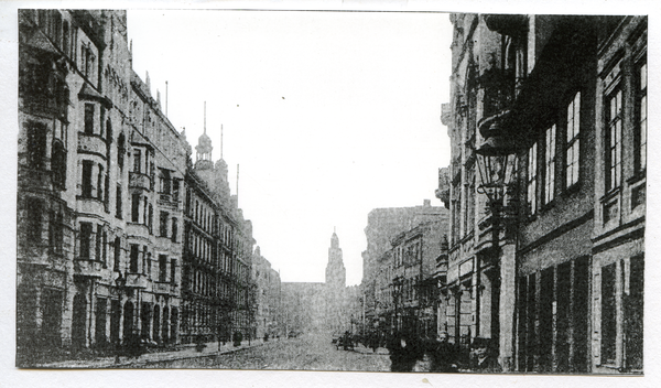 Königsberg (Pr.), Blick in die Hintere Vorstadt, nach 1928 Vorstädt. Langgasse