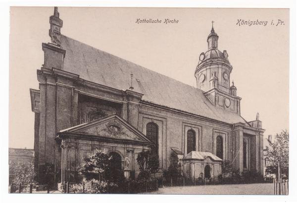 Königsberg (Pr.), Stadtteil Löbenicht, Katholische Kirche, KOPIE