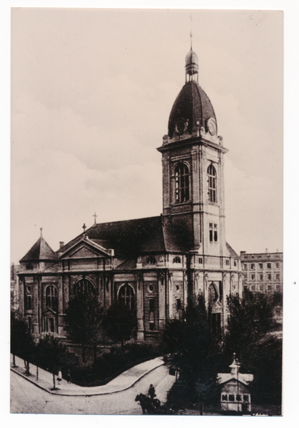 Königsberg (Pr.), Viehmarkt, Lutherkirche. KOPIE